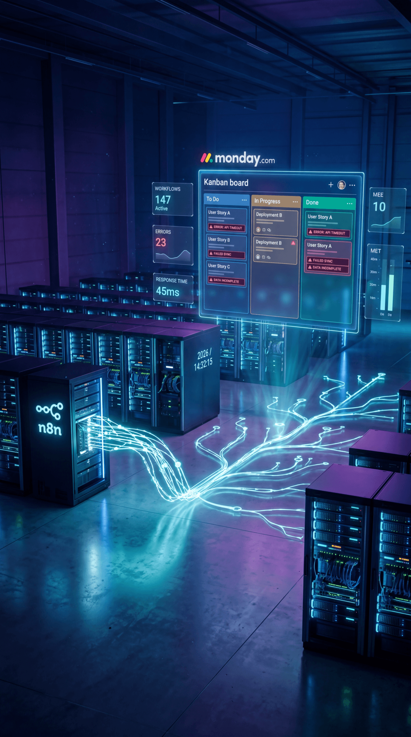 n8n error trigger workflow, monday.com automation logging, n8n monitoring errors 2026, workflow error tracking automation, n8n monday integration